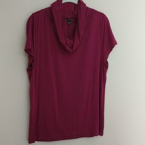Cowl neck top